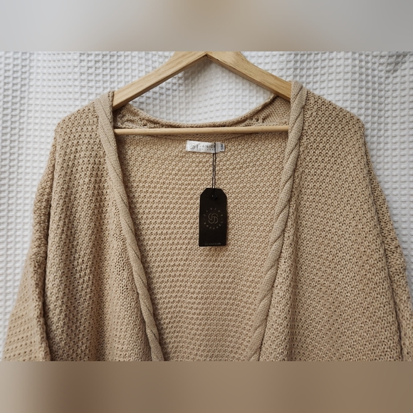 🌟HOST🩷PICK🌟 BEST in BOUTIQUES NWT Janice Apparel Duster Cardigan - Picture 4 of 9